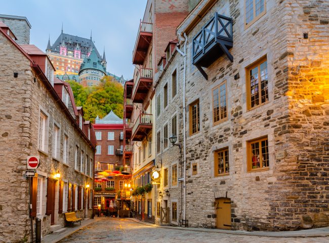 street in Quebec